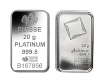 Second Hand Platinum 20g Bar