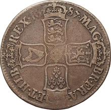 1687 Silver Crown Coin James II