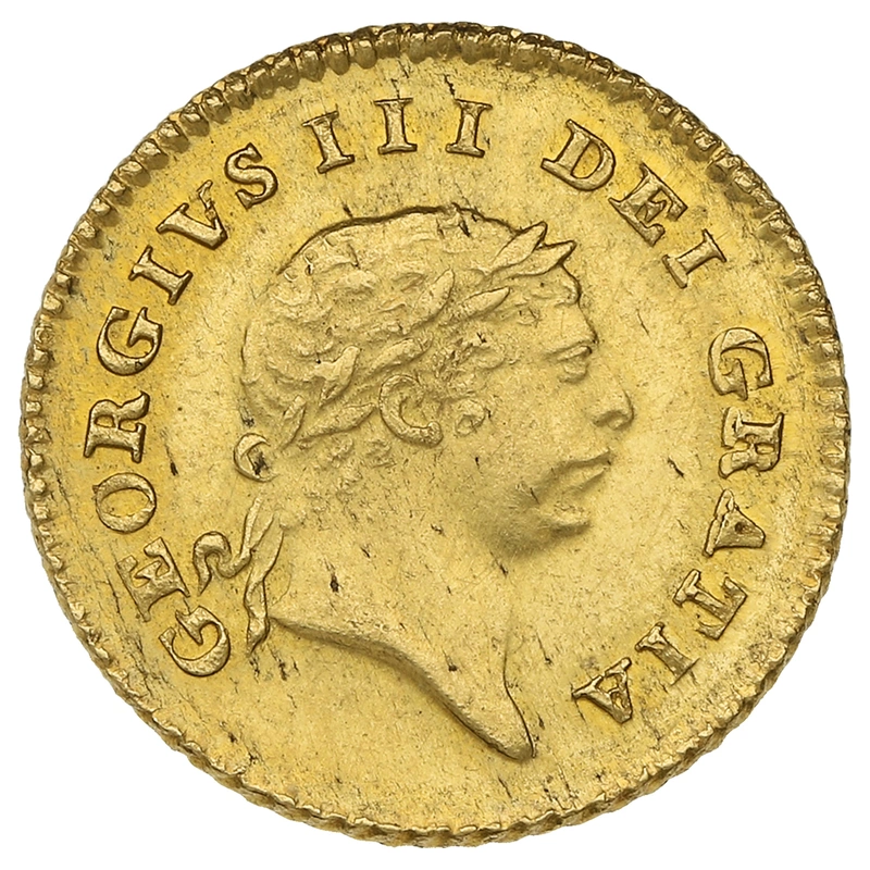 1809 1/3 Guinea Gold Coin George III