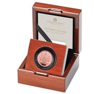 2022 Gold Proof Piedfort Sovereign Platinum Jubilee Elizabeth II 5th Head Boxed