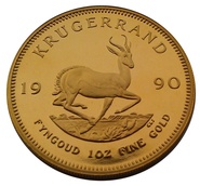 1990 Proof Krugerrand Gold Coin 1oz