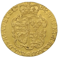 1782 Gold Guinea Coin George III