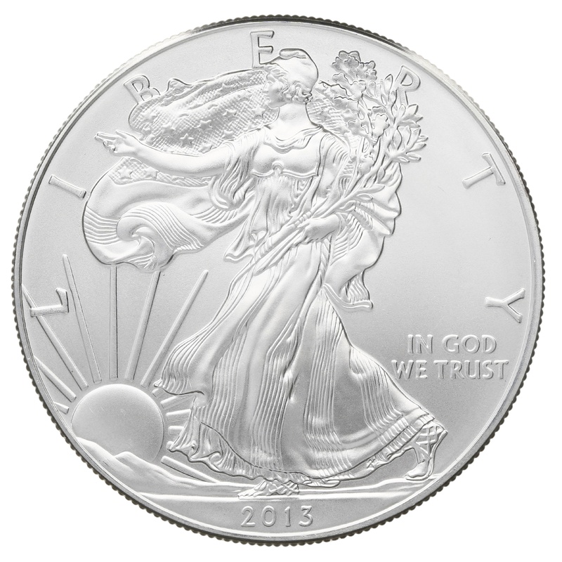 2013 1oz American Eagle Silver Coin