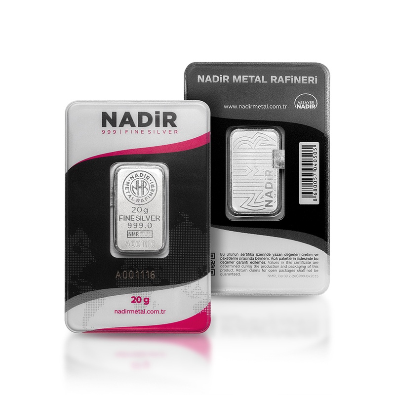 20g Silver Bar Nadir Minted