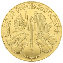 1993 Austrian Gold Philharmonic Coin 1oz