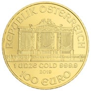 2019 1oz Austrian Gold Philharmonic Coin