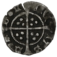 1445-1454 Henry VI Silver Penny London. 1leaf-Pellet issue