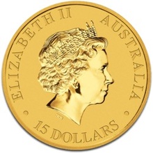 2013 1/10oz Australian Kangaroo Gold Nugget Coin