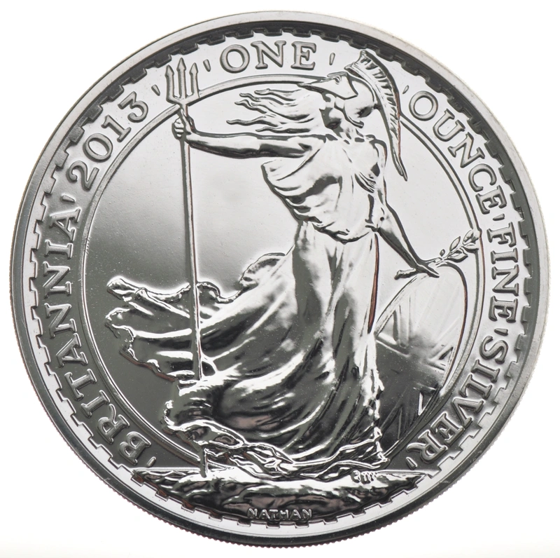 2013 1oz Silver Britannia Coin