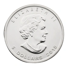2010 Canadian Silver Maple Leaf Coin 1oz
