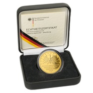 Proof German 100 Euro Gold Coin 2011 UNESCO Welterbe Wartburg Boxed