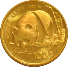 1987 1oz Chinese Panda Gold Coin