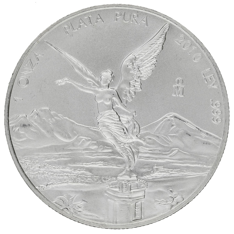 2010 Mexican Libertad Silver Coin 1oz