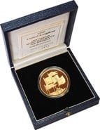 1996 - Gold £5 Proof Crown, 70th Birthday of Queen Elizabeth II Boxed