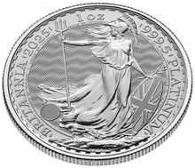 2025 Platinum Britannia Coin 1oz