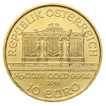 2019 1/10oz Austrian Gold Philharmonic Coin