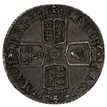 1711 Silver Sixpence Coin Queen Anne