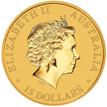2018 1/10oz Australian Kangaroo Gold Nugget Coin