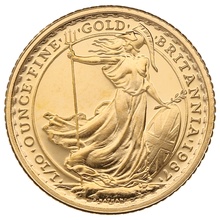 1987 Proof 1/10oz Gold Britannia Coin Boxed