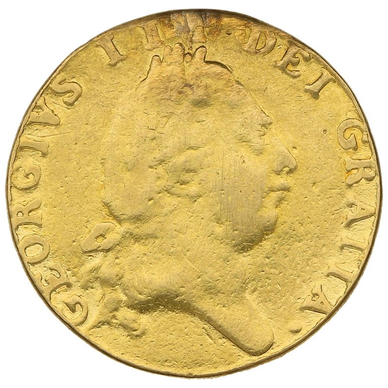 1787 Gold Half Guinea Coin George III