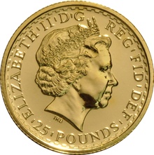 2001 1/4oz Gold Britannia Coin
