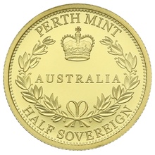 2016 Australian Gold Proof Half Sovereign Boxed