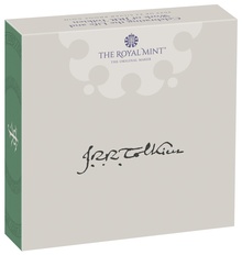 2023 JRR Tolkien Silver £2 Proof Coin Boxed