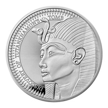 2022 Proof Silver Crown £5 Coin 100th Anniversary of the Discovery of Tutankhamun’s Tomb Boxed