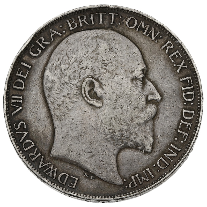 1902 Edward VII Silver Crown