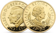 2022 Her Majesty Queen Elizabeth II Memorial 2oz Proof Gold Coin Boxed