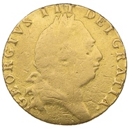 1793 George III Gold Guinea - Very Good