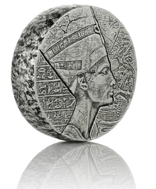 Egyptian Relics Queen Nefertiti Silver Coin 5oz