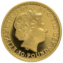2001 Proof 1/2oz Gold Britannia Coin