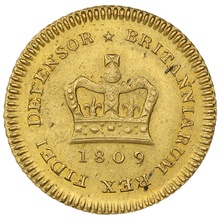1809 George III Third Guinea Gold Coin