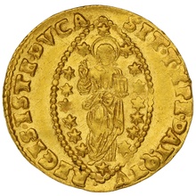 1676-1684 Alvise Contarini Venezia (Venice) Zecchino Gold Coin