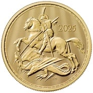 2025 St George & the Dragon Gold Coin 1oz