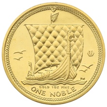 2009 Isle of Man Noble Gold Coin 1oz