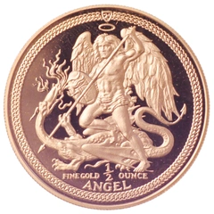 Isle of Man Angel Gold Coin 1/2oz