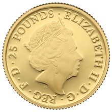 2018 Proof 1/4oz Red Dragon of Wales Gold Coin Queen's Beasts