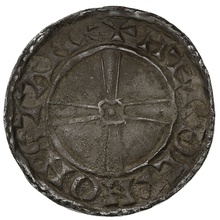 1050-1053 Edward the Confessor Penny Expanding cross type Stamford Harcin