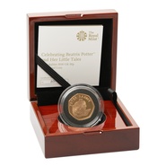 2020 Proof 50p Gold Coin Peter Rabbit Boxed