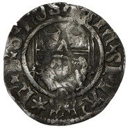 1526-1544 Henry VIII Silver Penny "Sovereign" Bishop Tunstall