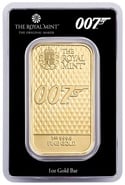 James Bond Bars and Coins