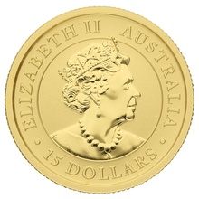 2019 1/10oz Australian Kangaroo Gold Nugget Coin