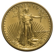 1991 1/10oz American Eagle Gold Coin MCMXCI