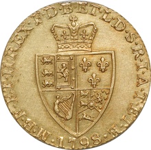 1798 George III Gold Guinea Extremely Fine