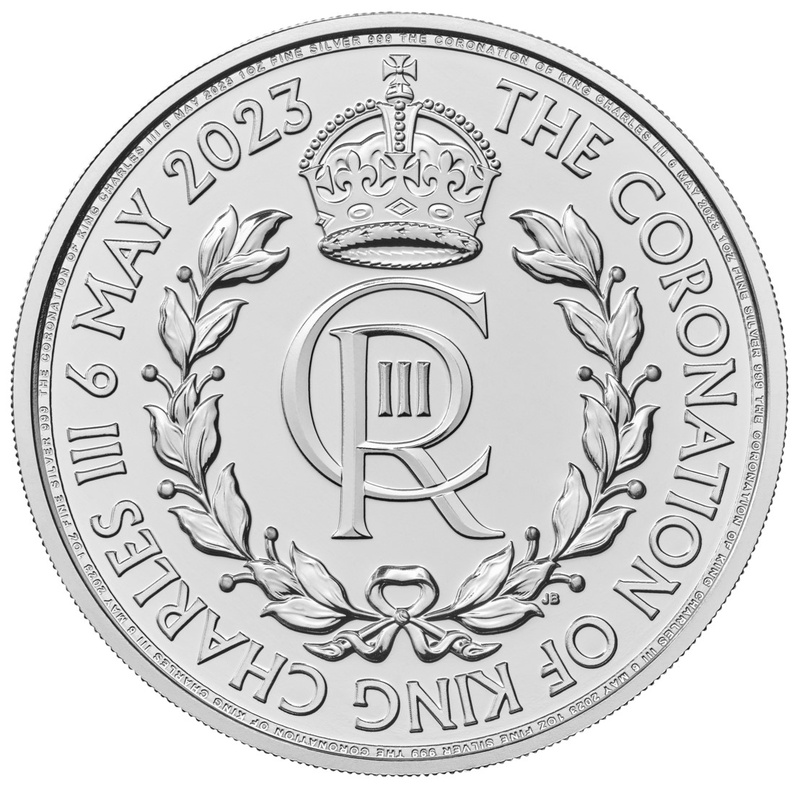 2023 King Charles III Coronation Silver Coin £2 1oz