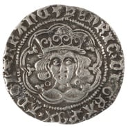Silver Groat Fourpence Coin Henry VI Very Fine