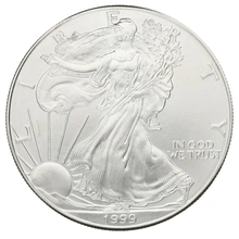 1999 American Silver Eagle Coin 1oz