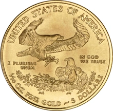 2018 1/10oz American Eagle Gold Coin